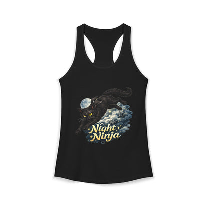 Night Ninja – Women’s Racerback Tank Top