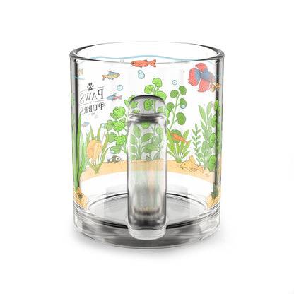 Freshwater Aquarium Fishtank - 10oz Glass Mug