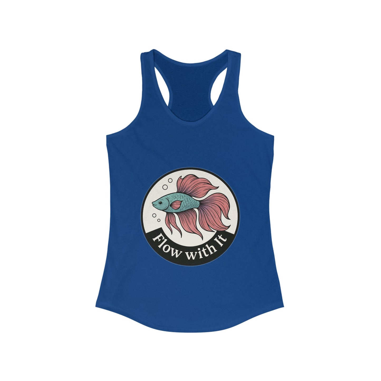 Flow With It – Women’s Racerback Tank Top