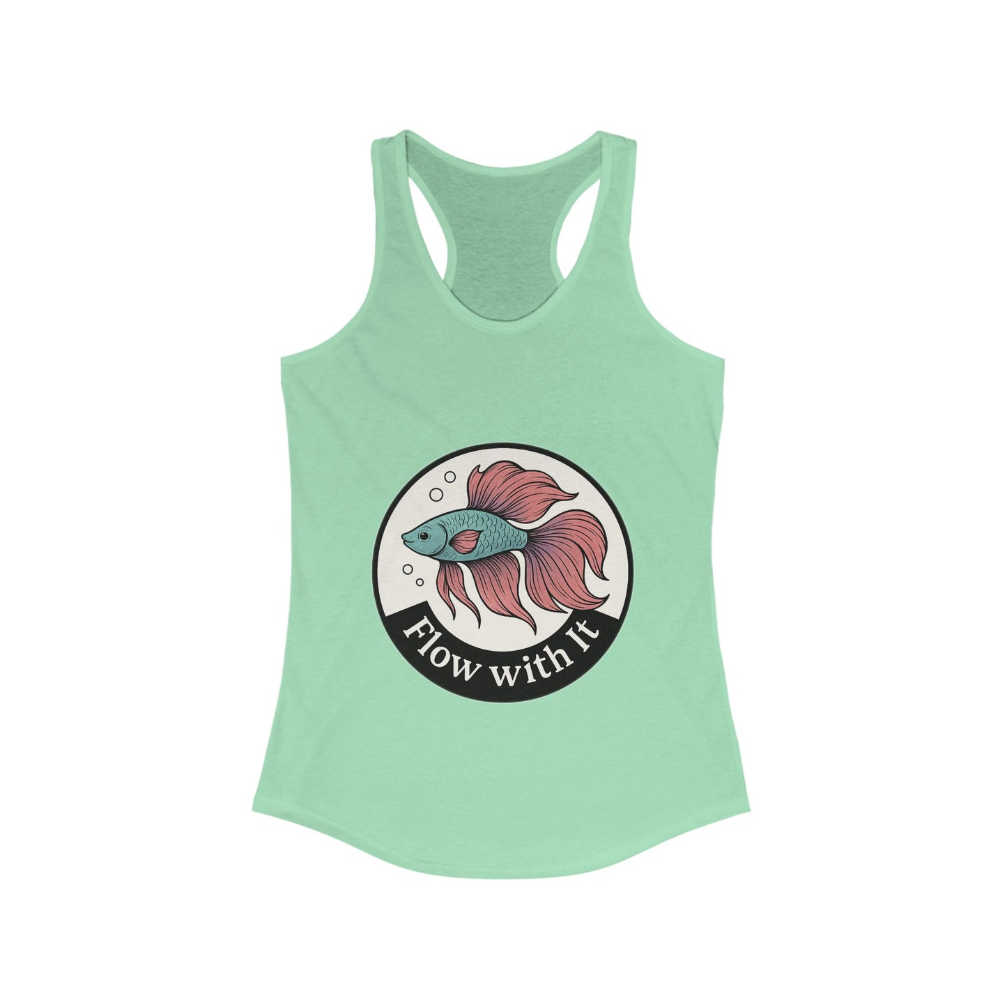 Flow With It – Women’s Racerback Tank Top