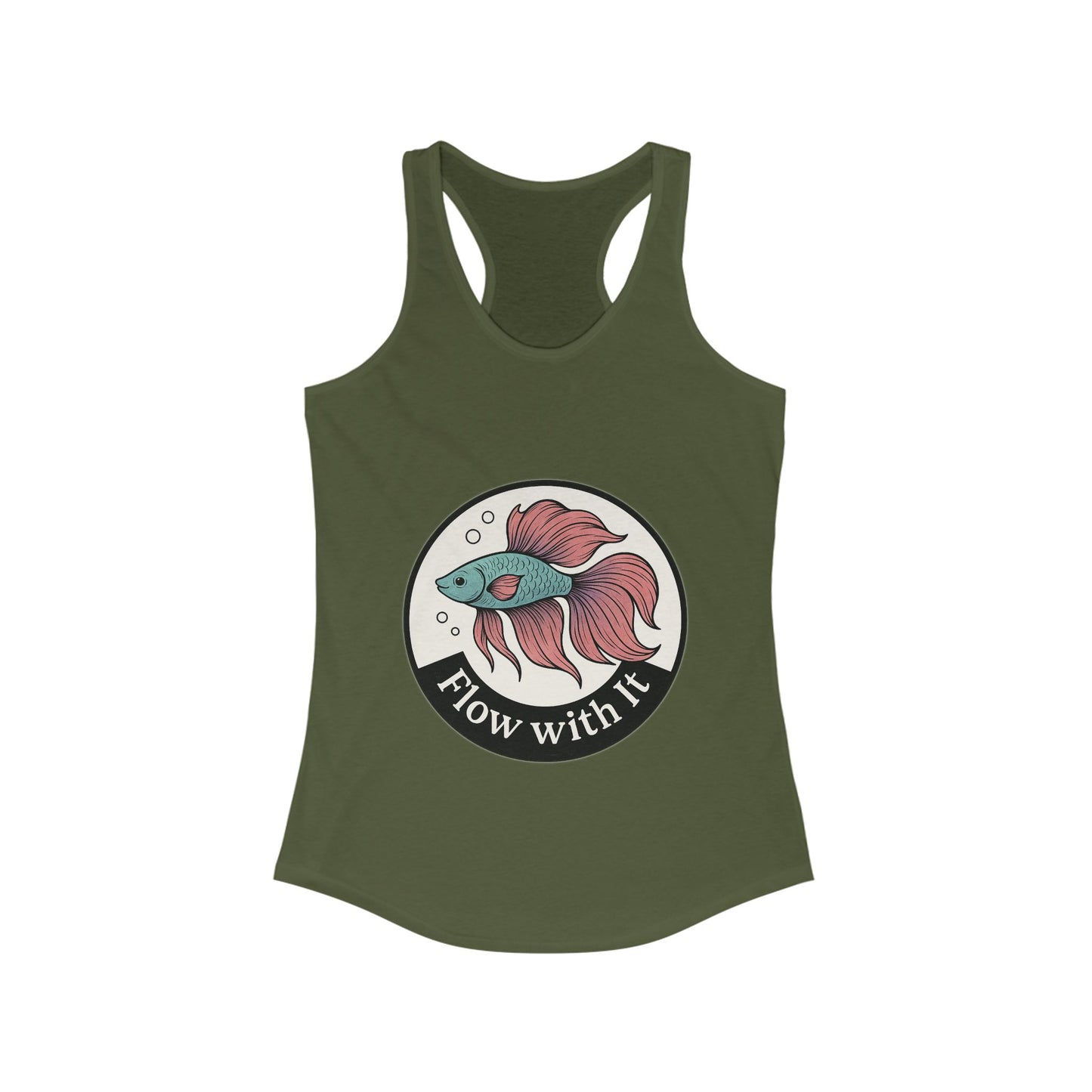 Flow With It – Women’s Racerback Tank Top