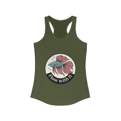 Flow With It – Women’s Racerback Tank Top