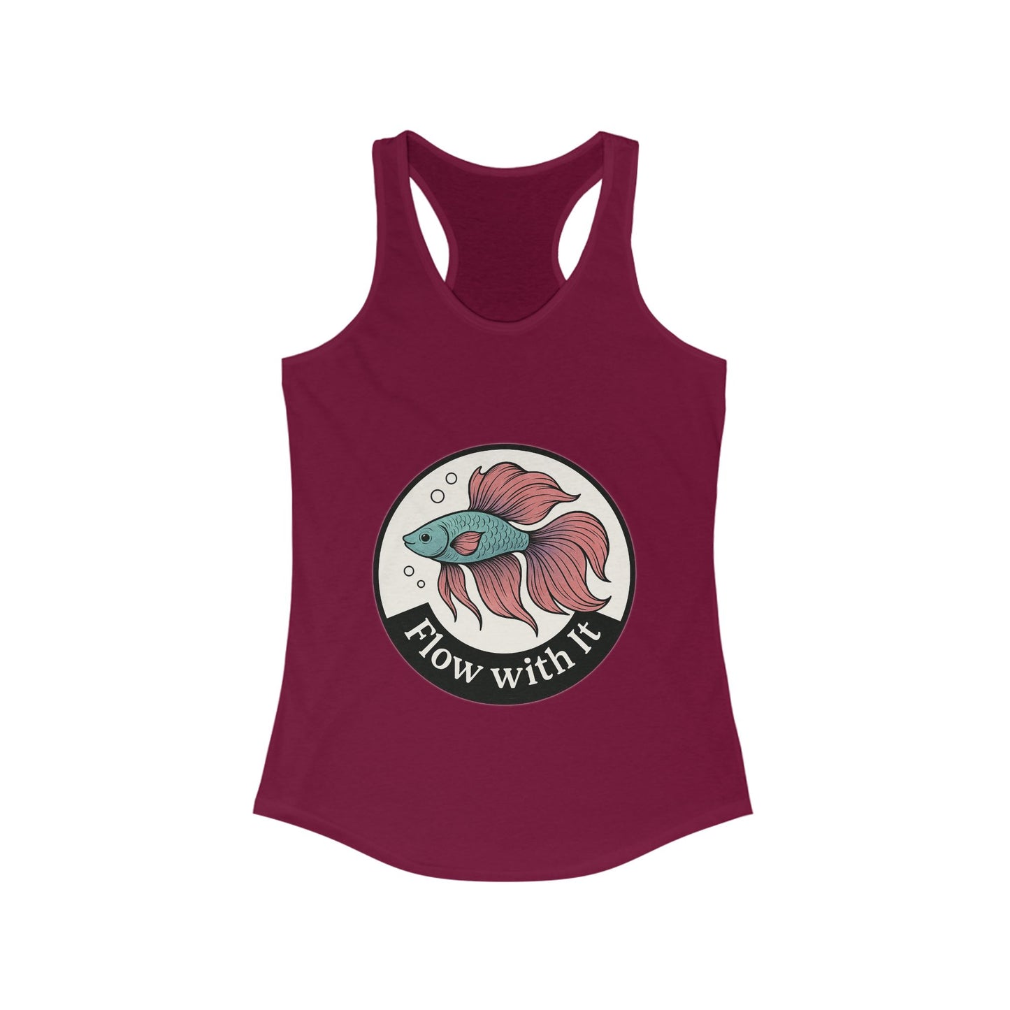 Flow With It – Women’s Racerback Tank Top