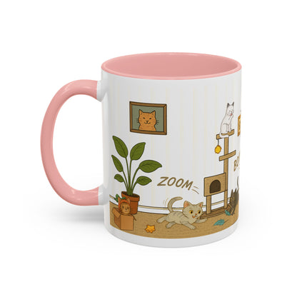 Cat House Zoomies – Cat Lovers Accent Mug