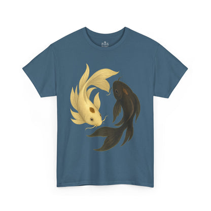 Yin Yang Koi - Classic Unisex T-Shirt