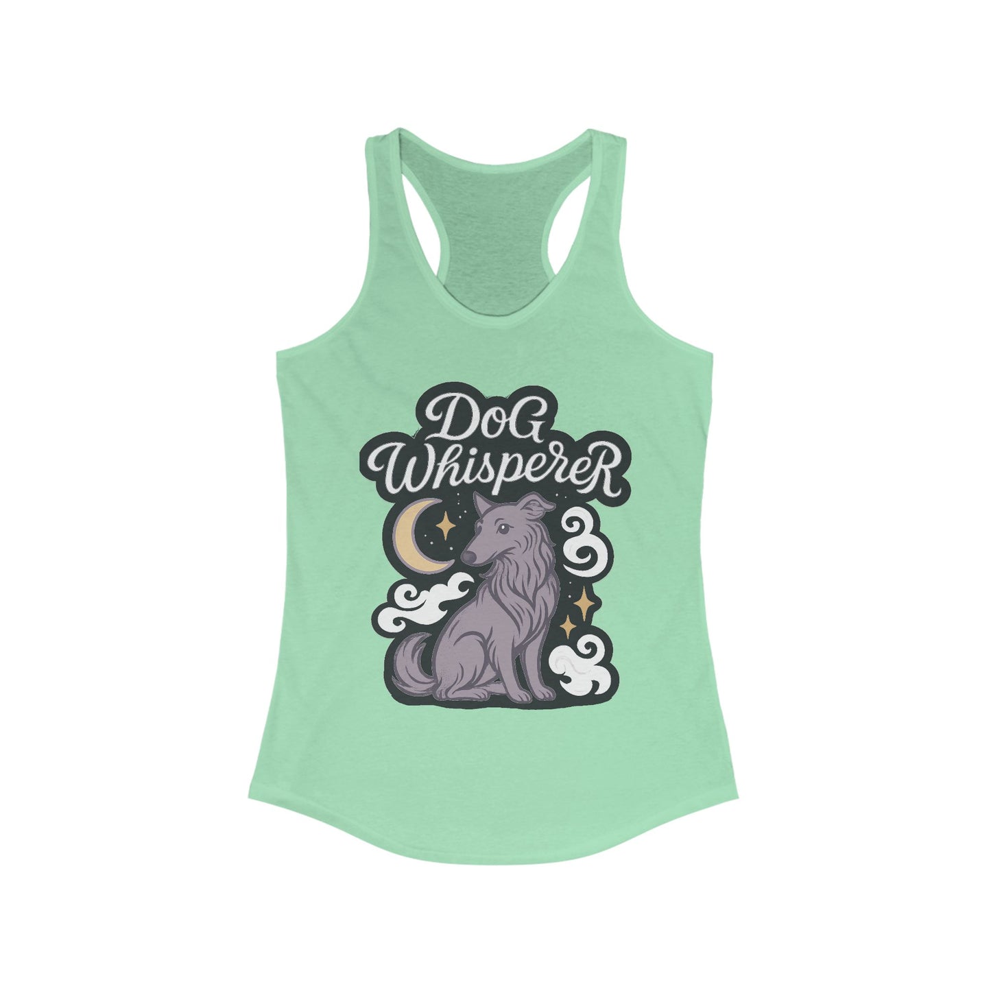 Dog Whisperer - Seasonal Only - Women’s Racerback Tank Top