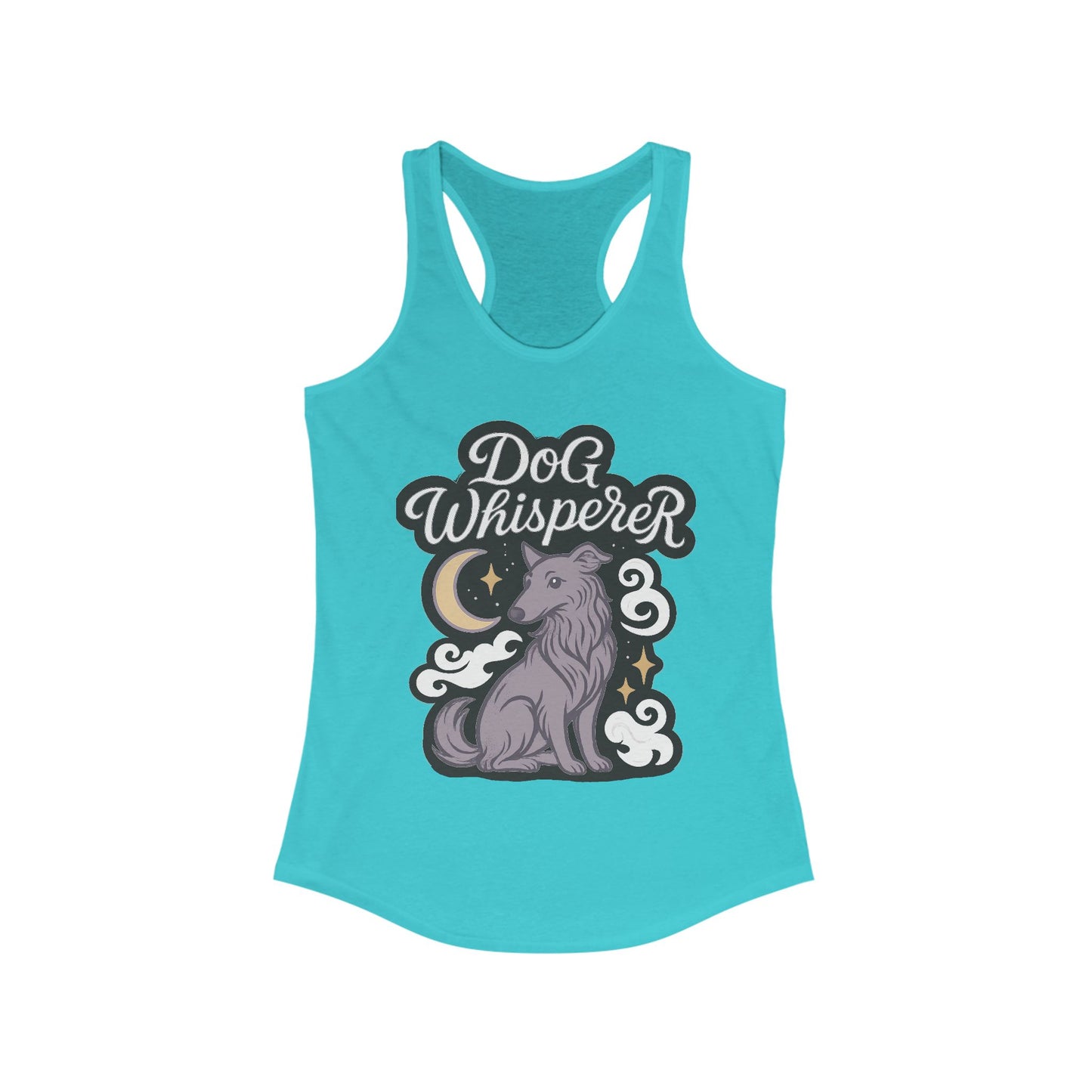 Dog Whisperer - Seasonal Only - Women’s Racerback Tank Top