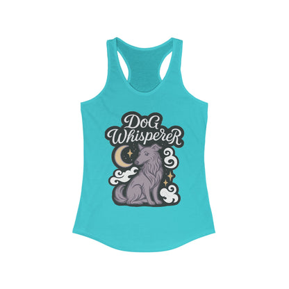 Dog Whisperer - Seasonal Only - Women’s Racerback Tank Top