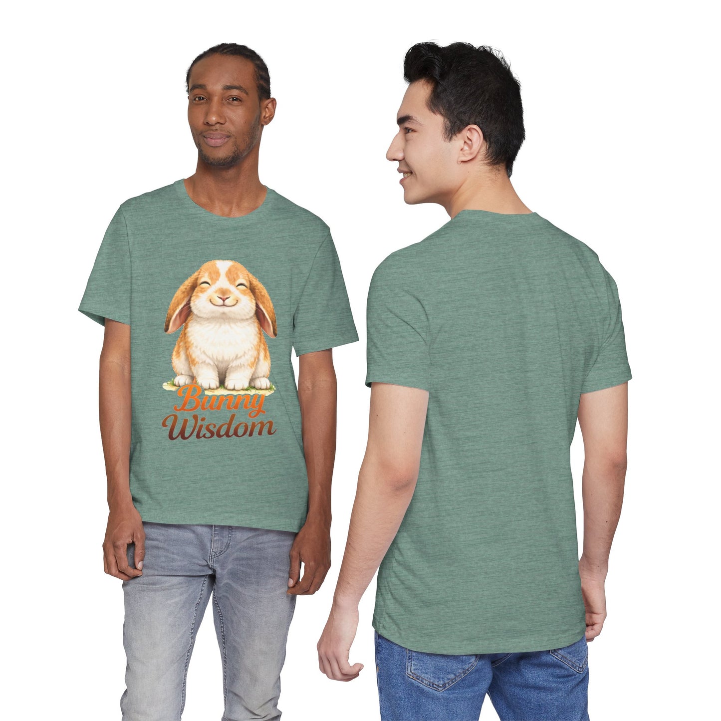 Bunny Wisdom - Soft Unisex Cat T-Shirt