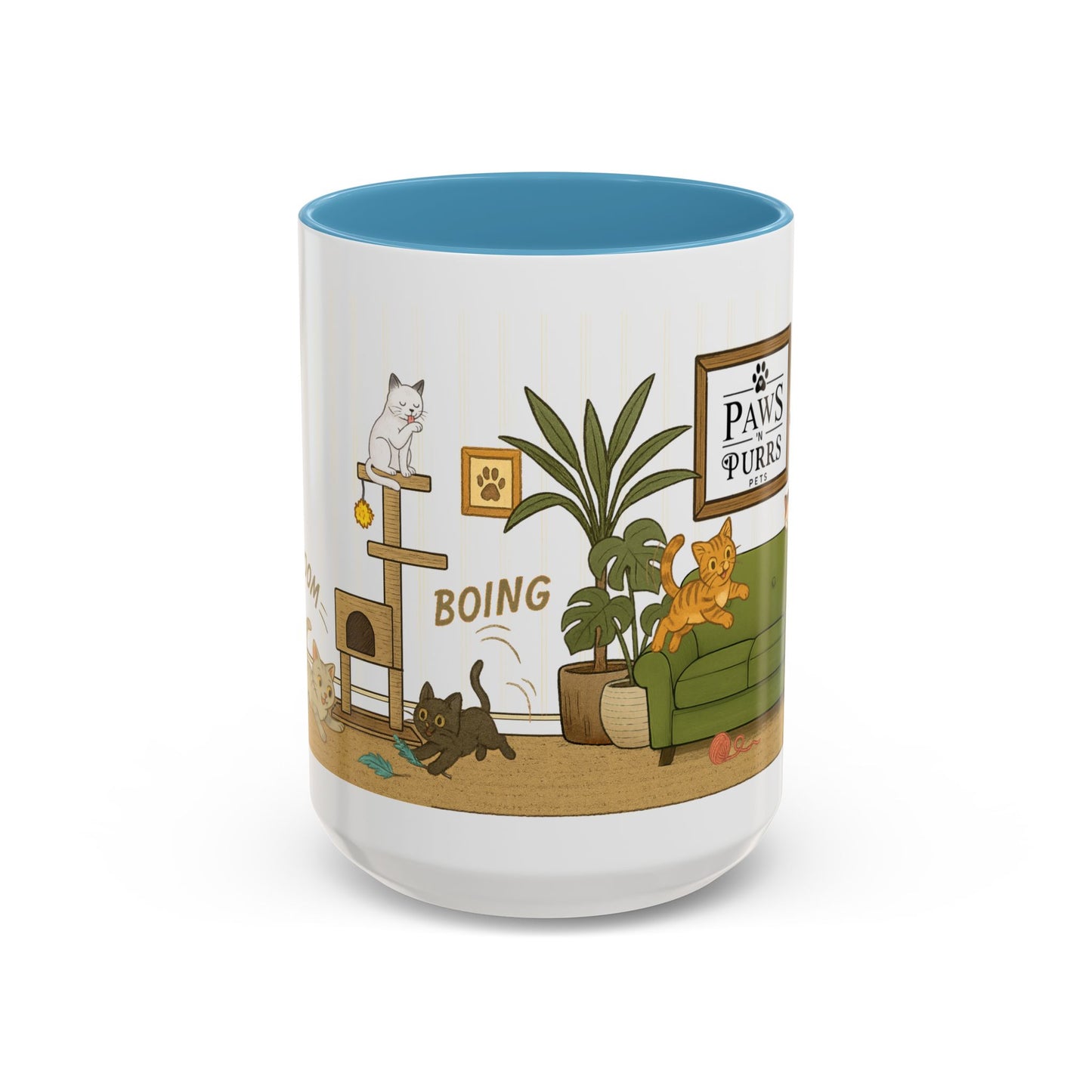 Cat House Zoomies – Cat Lovers Accent Mug