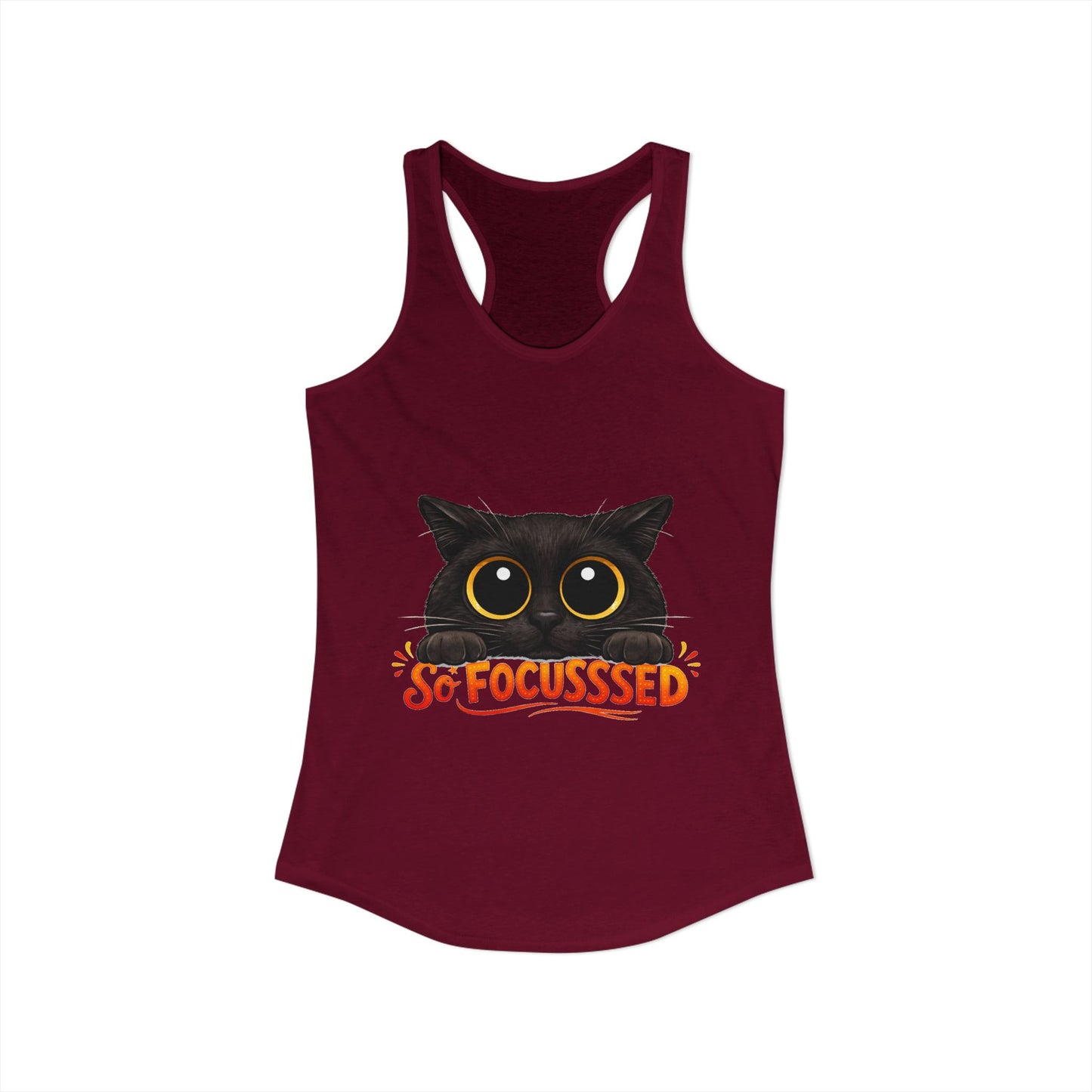 So Focusssed - Women’s Racerback Tank Top