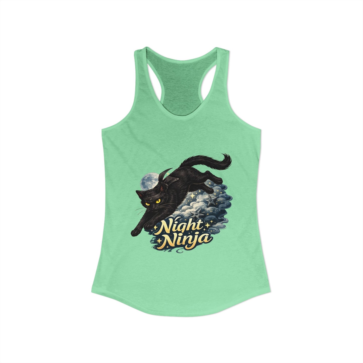 Night Ninja – Women’s Racerback Tank Top