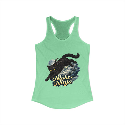 Night Ninja – Women’s Racerback Tank Top