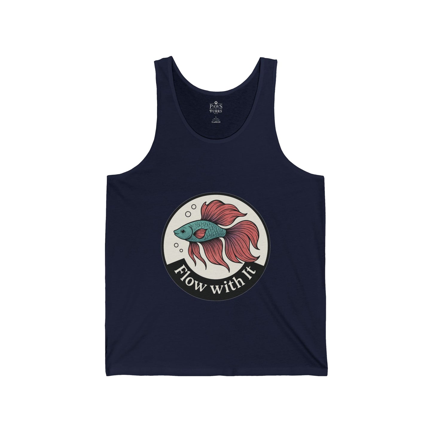 Flow With It – Betta Fish Men's Tank Top