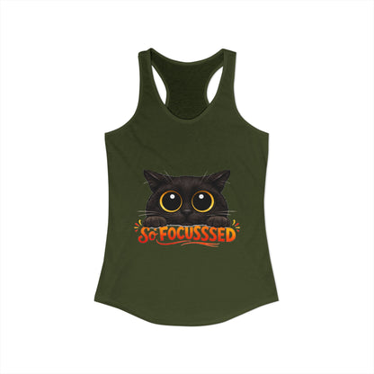 So Focusssed - Women’s Racerback Tank Top