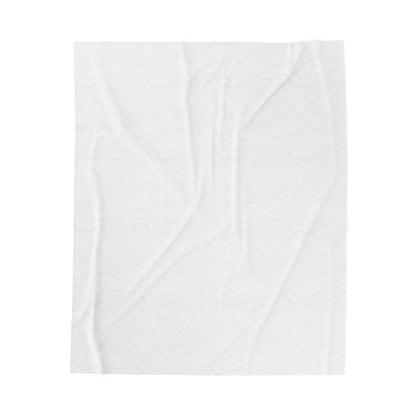 Magic Beneath the Waters - Angel Fish Velveteen Blanket