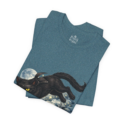 Night Ninja - Soft Unisex Cat T-Shirt