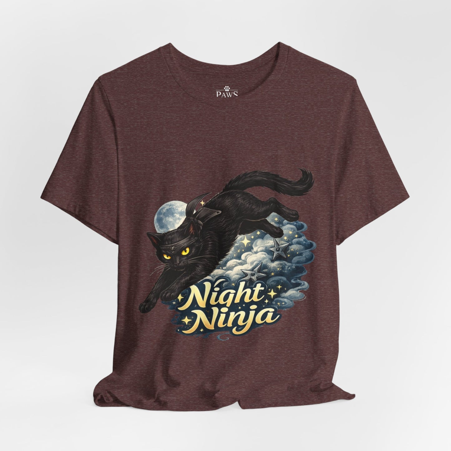 Night Ninja - Soft Unisex Cat T-Shirt