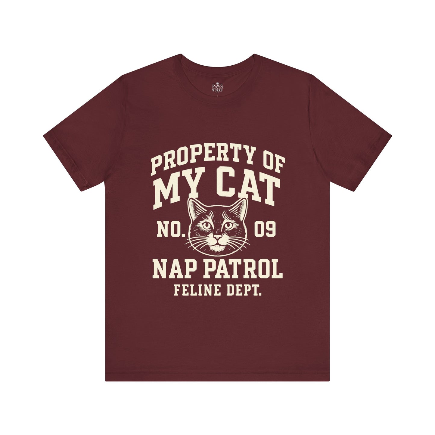 Property of My Cat Nap Patrol - Soft Unisex T-Shirt