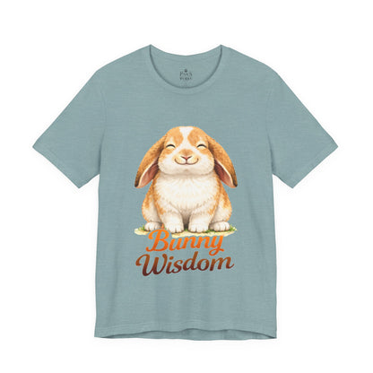 Bunny Wisdom - Soft Unisex Cat T-Shirt