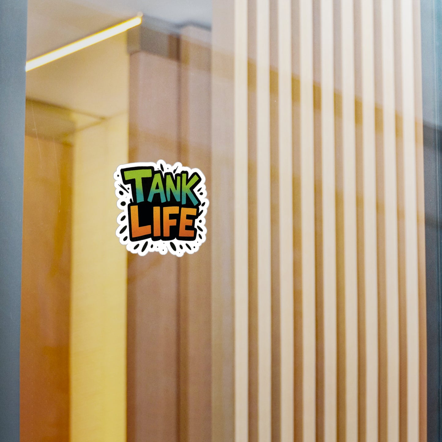 Tank Life – Aquarium Hobbyist Vinyl Sticker