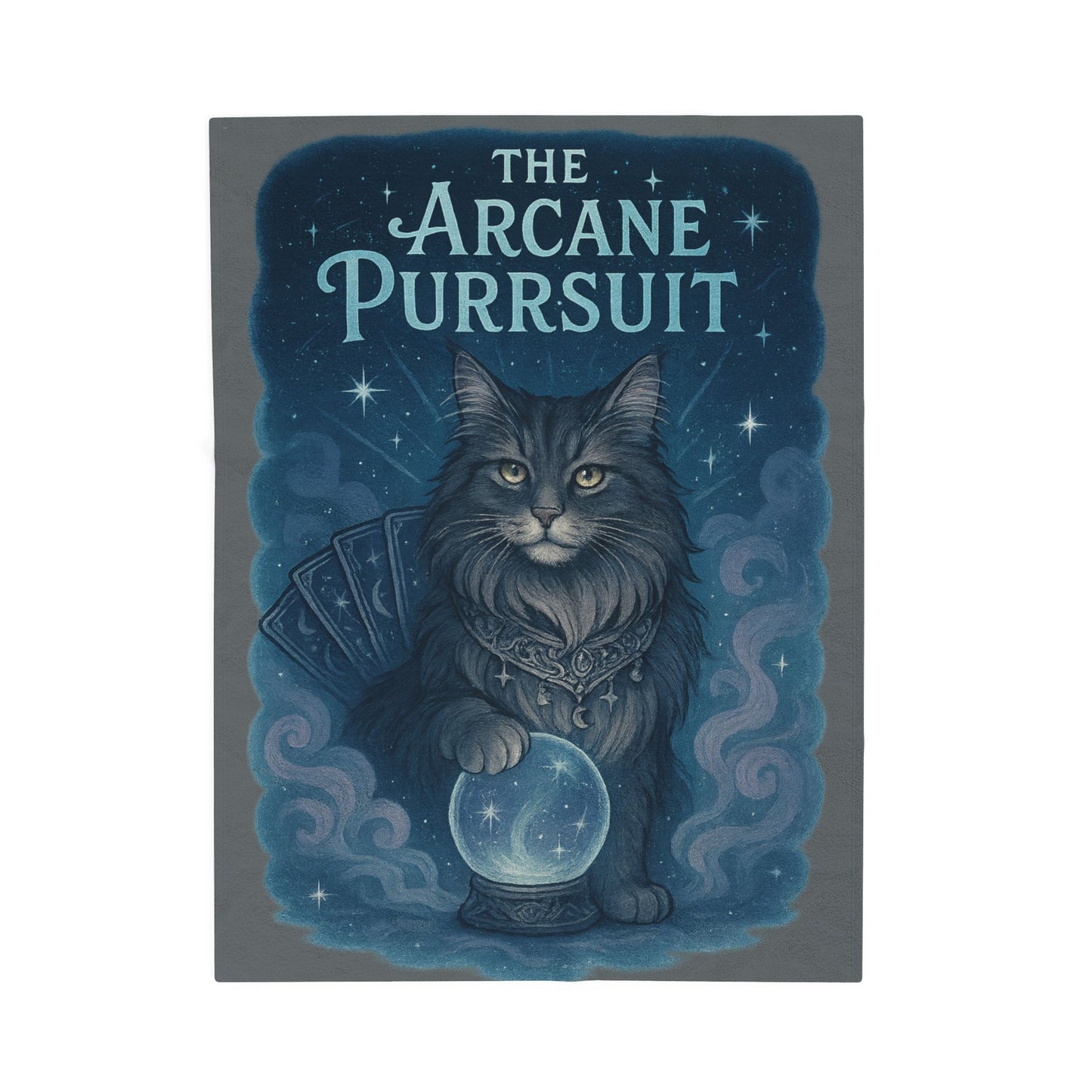 The Arcane Purrsuit - Velveteen Blanket