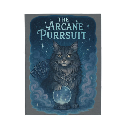 The Arcane Purrsuit - Velveteen Blanket