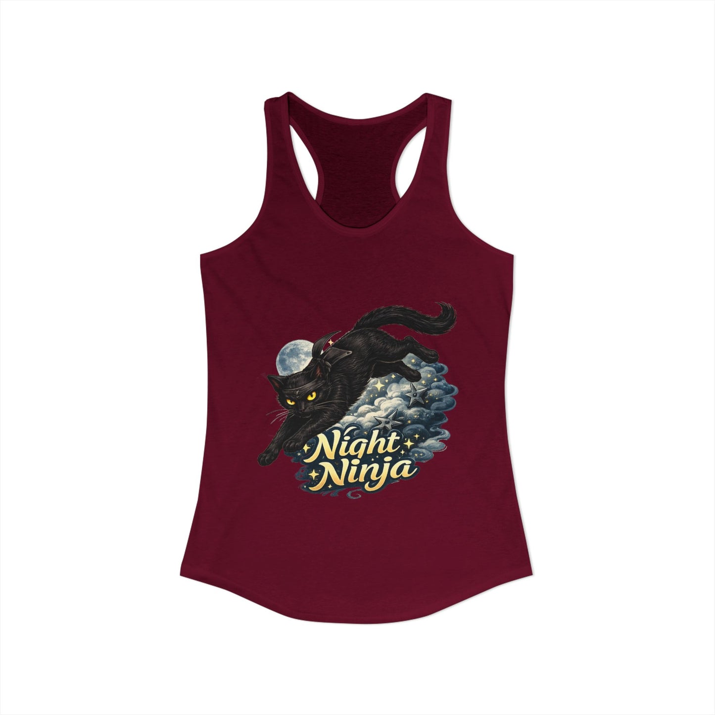 Night Ninja – Women’s Racerback Tank Top
