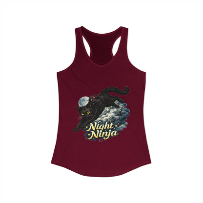 Night Ninja – Women’s Racerback Tank Top