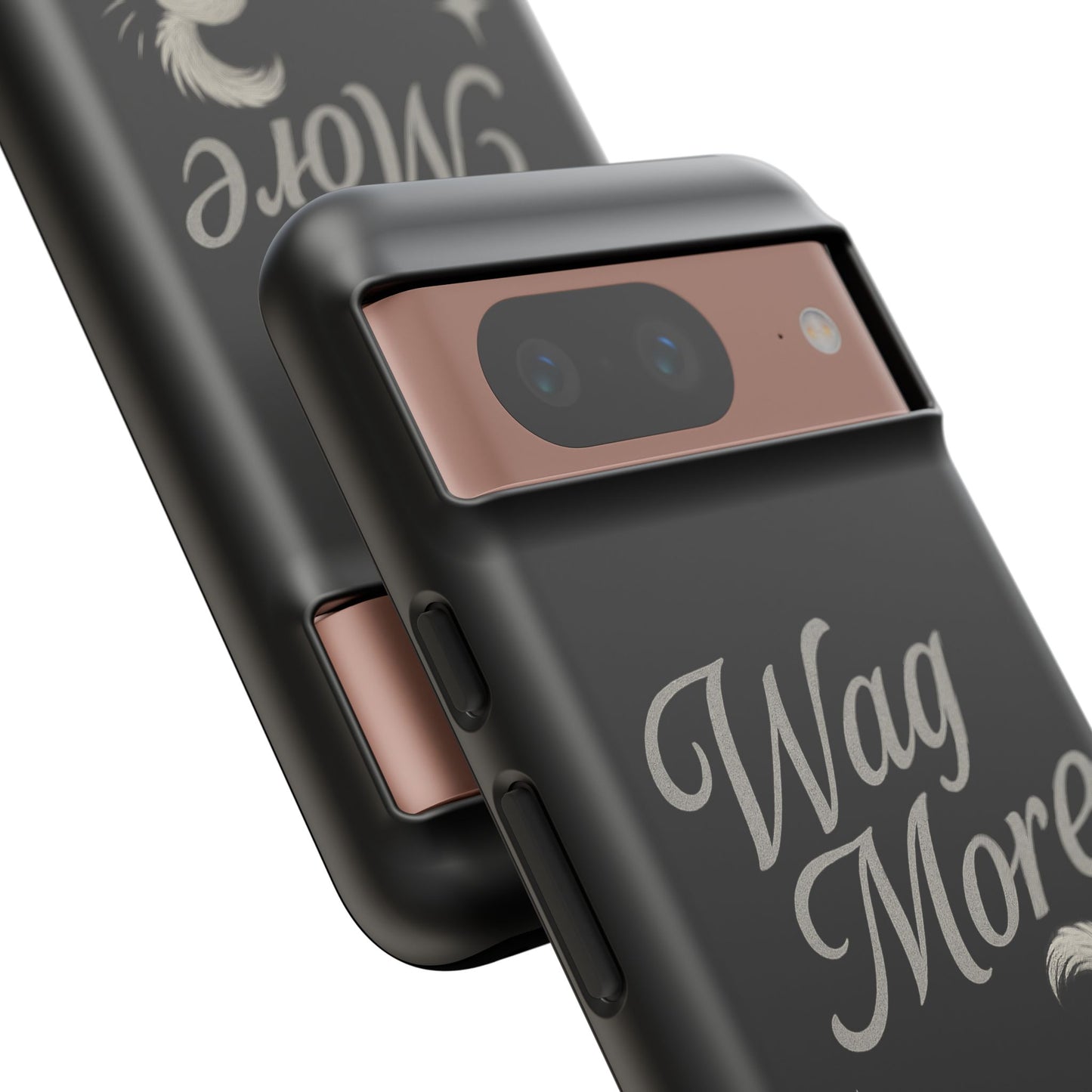 Wag More, Worry Less – Dog Phone Case