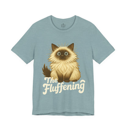 The Fluffening - Soft Unisex Cat T-Shirt