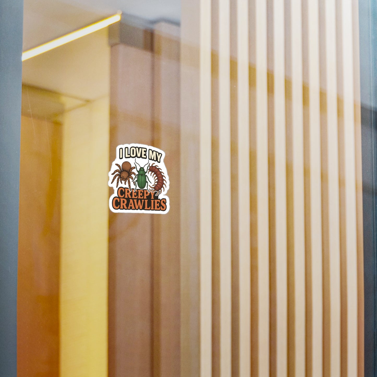 I Love My Creepy Crawlies – Vinyl Sticker