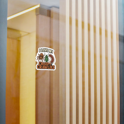 I Love My Creepy Crawlies – Vinyl Sticker