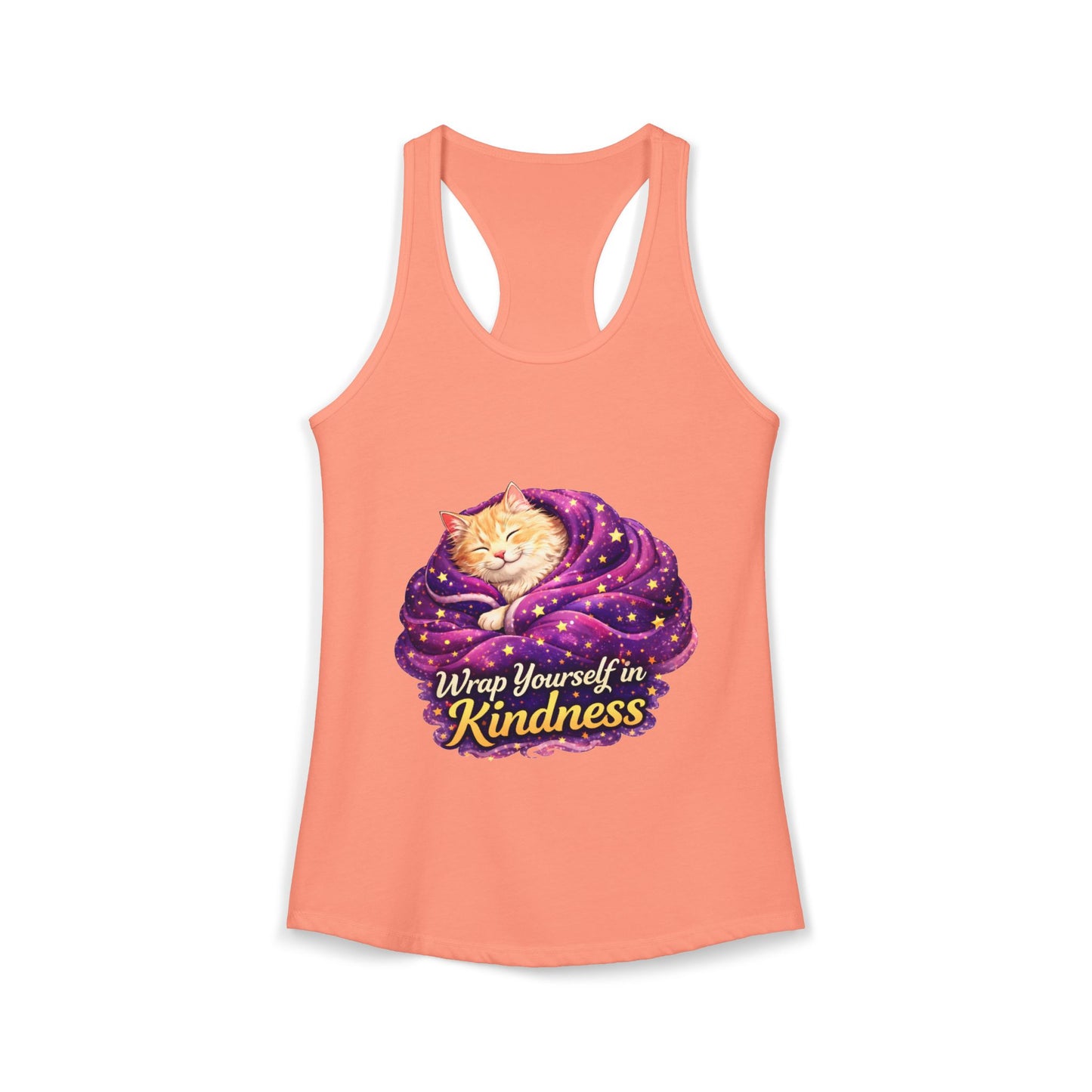 Wrap Yourself in Kindness – Women’s Racerback Tank Top