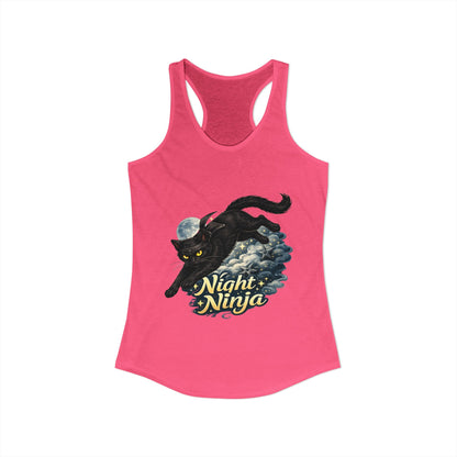 Night Ninja – Women’s Racerback Tank Top
