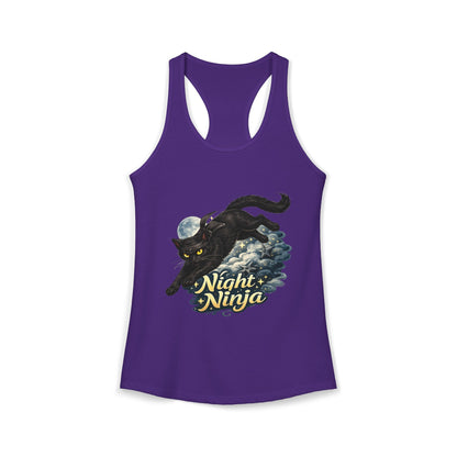 Night Ninja – Women’s Racerback Tank Top