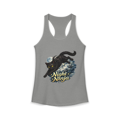 Night Ninja – Women’s Racerback Tank Top