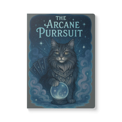 The Arcane Purrsuit - Whimsical Cat Journal