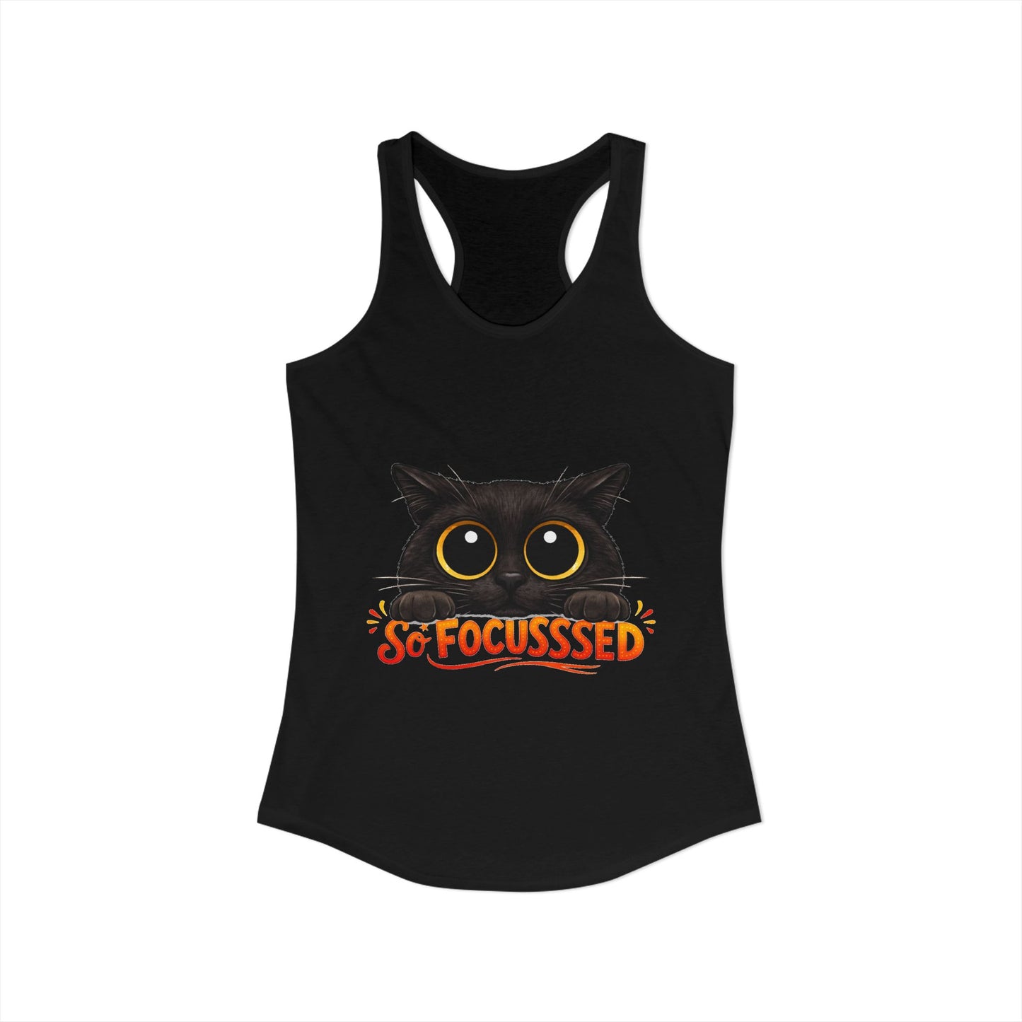 So Focusssed - Women’s Racerback Tank Top