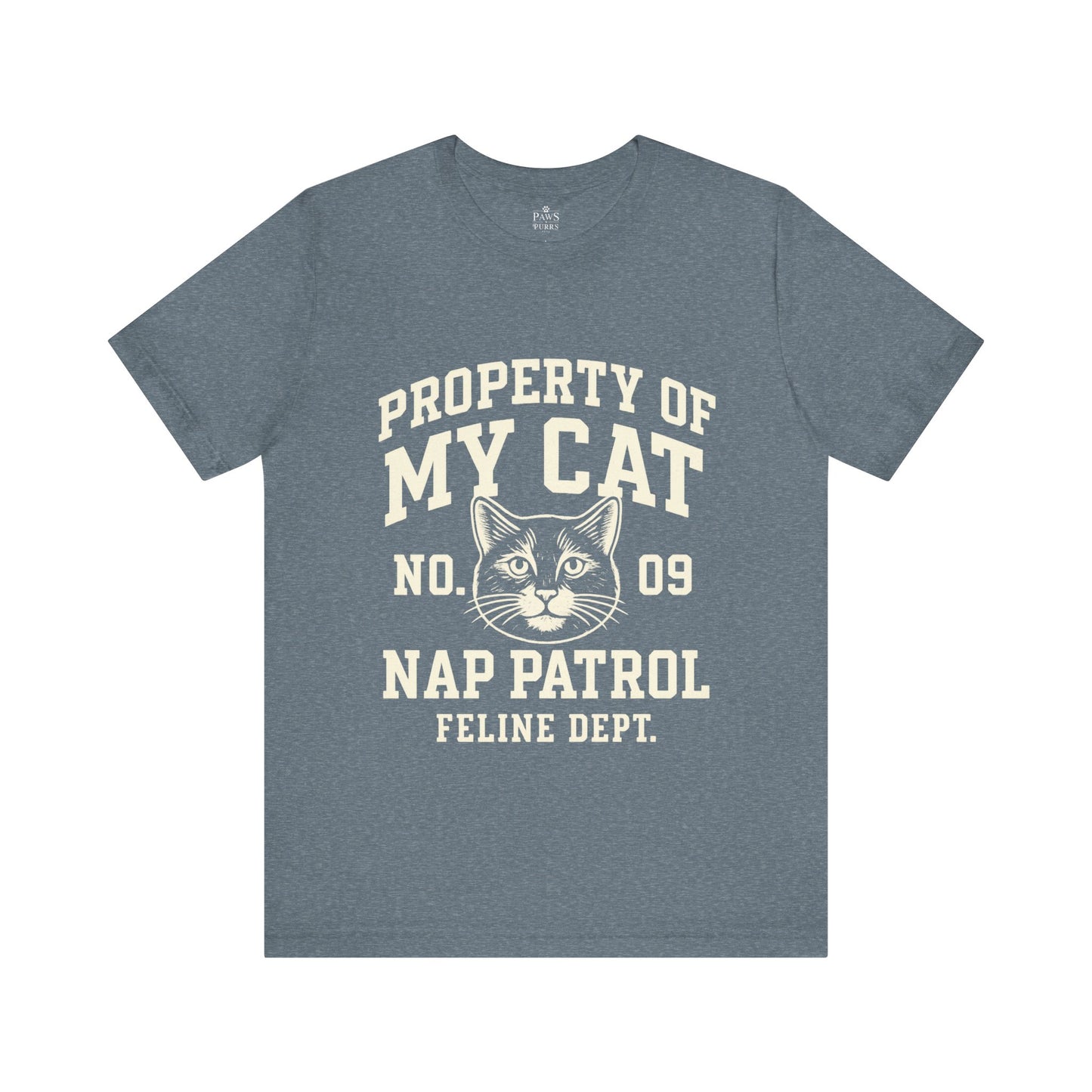 Property of My Cat Nap Patrol - Soft Unisex T-Shirt