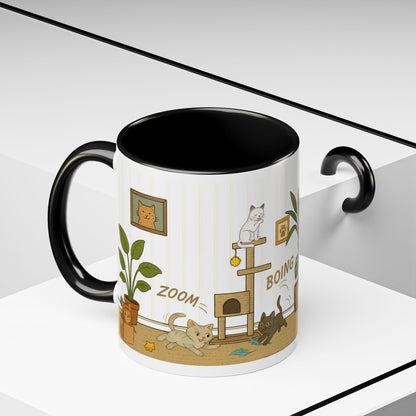 Cat House Zoomies – Cat Lovers Accent Mug