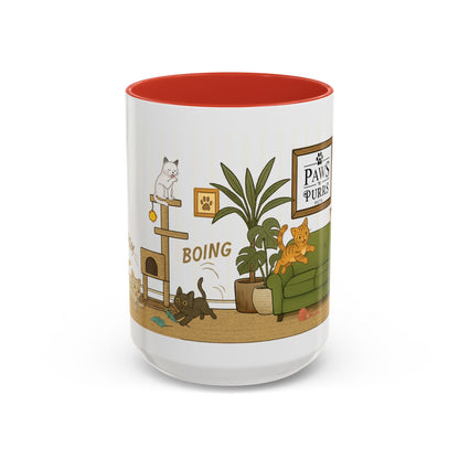 Cat House Zoomies – Cat Lovers Accent Mug