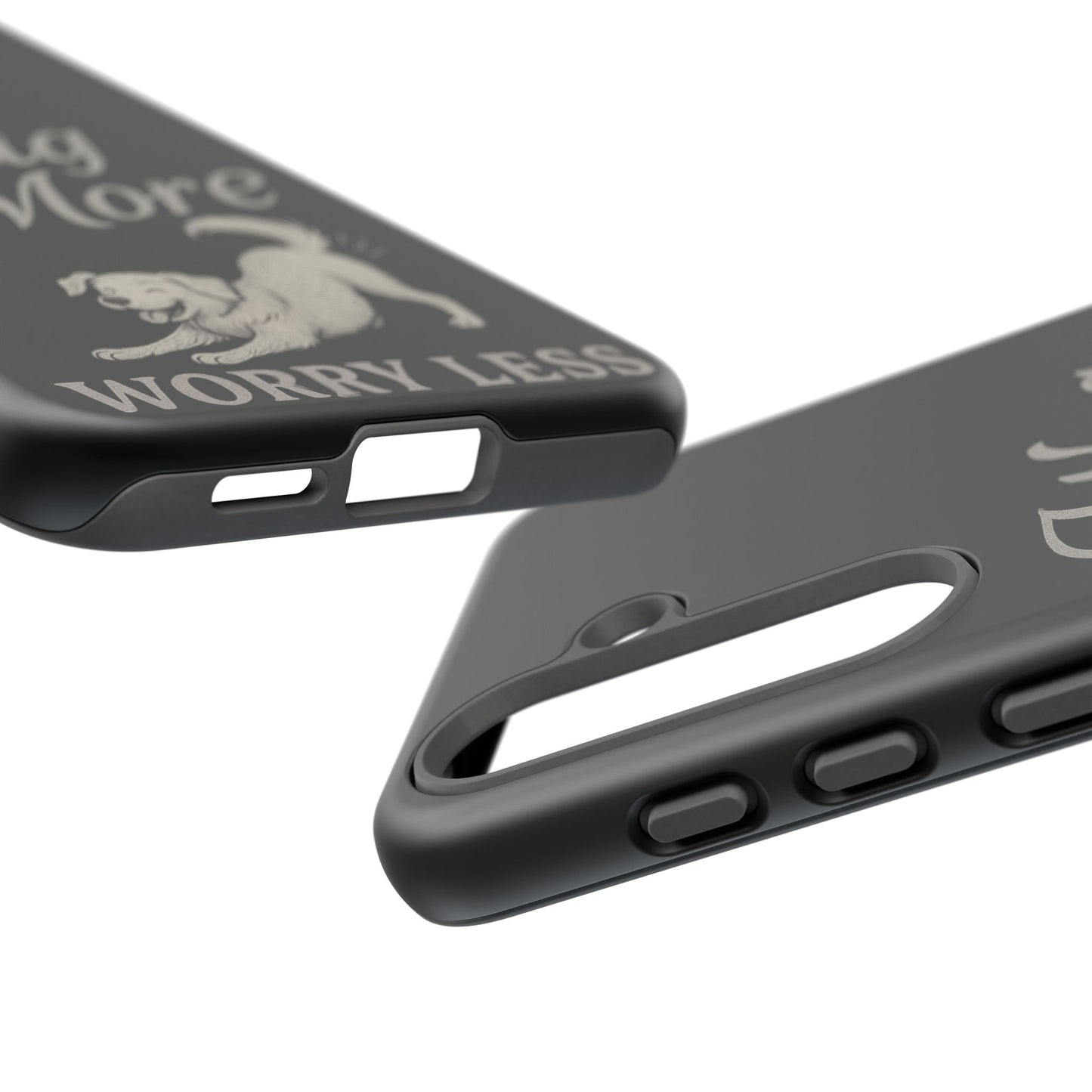 Wag More, Worry Less – Dog Phone Case