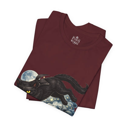 Night Ninja - Soft Unisex Cat T-Shirt