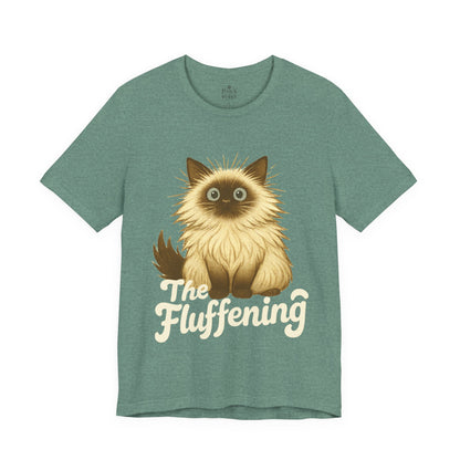 The Fluffening - Soft Unisex Cat T-Shirt