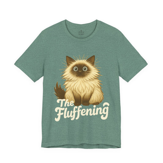 The Fluffening - Soft Unisex Cat T-Shirt