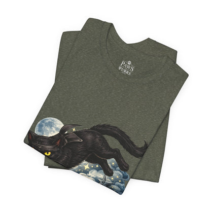 Night Ninja - Soft Unisex Cat T-Shirt