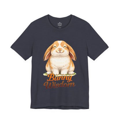 Bunny Wisdom - Soft Unisex Cat T-Shirt