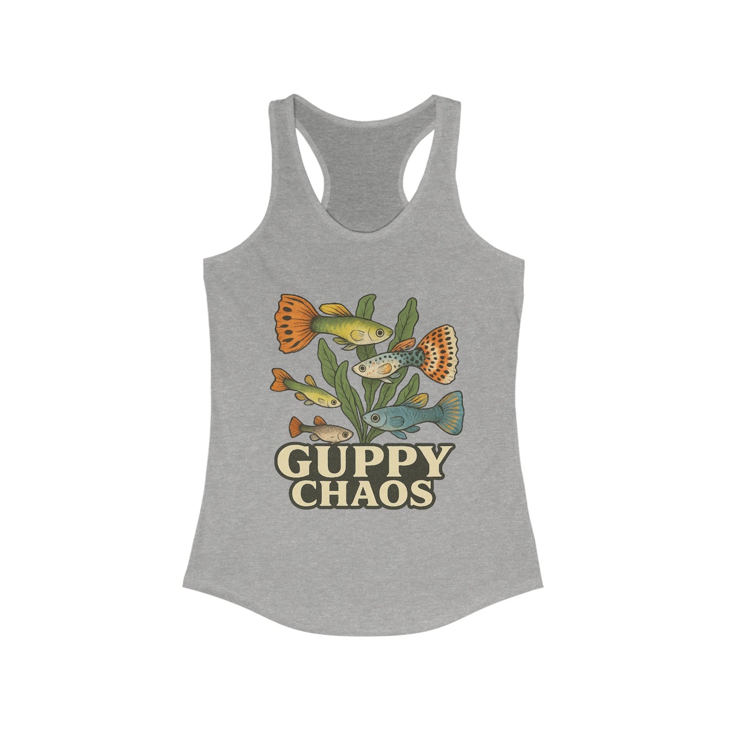 Guppy Chaos – Women’s Racerback Tank Top