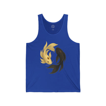 Yin Yang Koi – Mystical Fish Classic Tank Top